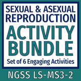 Sexual and Asexual Reproduction ACTIVITY BUNDLE NGSS MS-LS3-2