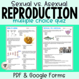 Sexual and Asexual Reproduction Quiz
