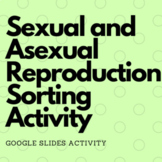 Sexual and Asexual Reproduction Sorting Activity