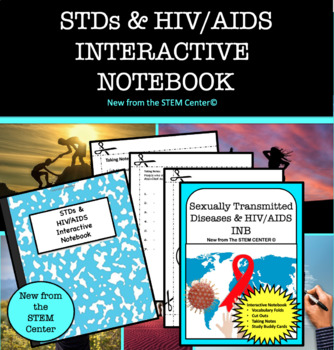 Preview of Sexually Transmitted Diseases & HIV/AIDS Health Interactive Notebook