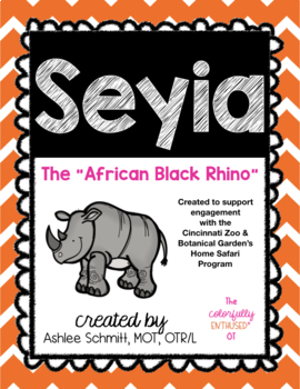Preview of Seyia: The "African Black Rhino" (Distance Learning)
