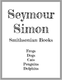 Seymour Simon Smithsonian Books Worksheet Packet