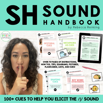 Preview of Sh Sound Handbook | Comprehensive elicitation guide for SLPs