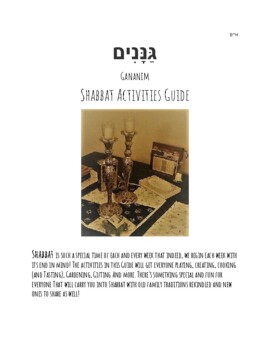 Preview of Shabbat Activities Guide