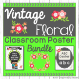 Farmhouse Floral Classroom Decor {Bundle}