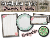 Shabby Chic Frames and Labels