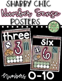 Shabby Chic Number Sense Posters SET 1