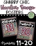 Shabby Chic Number Sense Posters SET 2