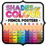 Shades of Color - 10 Pencil Posters