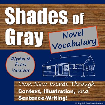 Shades Of Gray Vocabulary Plus Worksheet By English Teacher Mommy