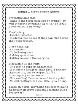 Shades of Gray by Carolyn Reeder (A CCSS aligned close reading guide)