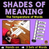 Shades of Meaning Vocabulary Practice With the Temperature