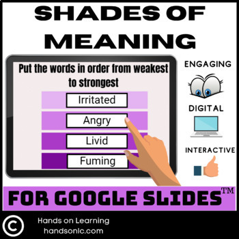 Preview of Shades of Meaning for Google Slides