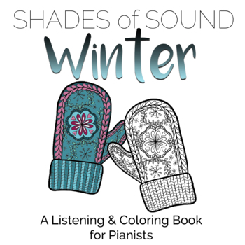 Preview of Shades of Sound: Winter - A Listening & Coloring Book