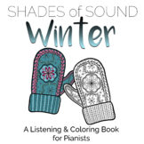 Shades of Sound: Winter - A Listening & Coloring Book