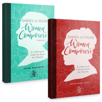 Preview of Shades of Sound: Women Composers 2-Book Bundle