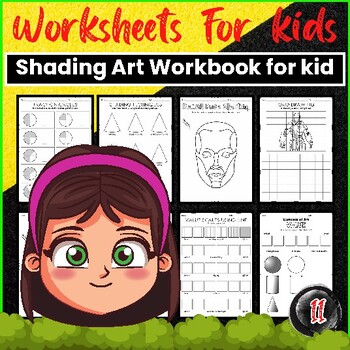 Preview of Shading Art Worksheets for Drawing activities