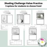 Shading Challenges for Value Practice: Sub Plan or Early F