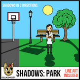 Shadow Clip Art: Park Themed