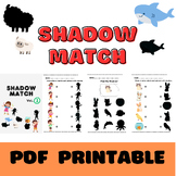 Shadow Match: Matching skills & Critical thinking activities