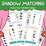Shadow Matching Binder Spacial Education
