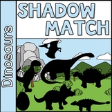 Shadow Matching Dinosaurs