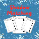 Shadow Matching Winter worksheet