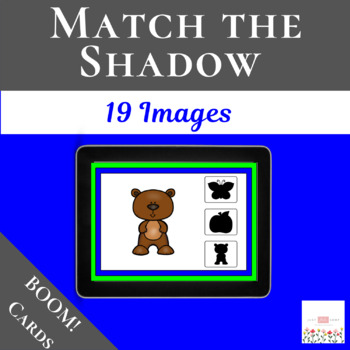 Preview of Shadow Matching with Boom Cards™ | Digital