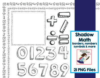 math symbol borders