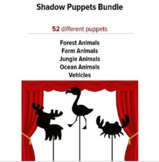 Shadow Puppets Bundle, preschool music and movement