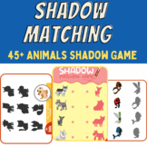 Shadow matching / 45+ ANIMAL SHADOW / SHAPE Games