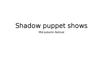 Preview of Shadow puppet show - mind autumn festival