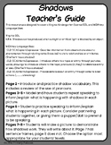 Shadows Speaking and Writing Practice (ESL/EL/ELD/MLL)