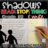 Shadows Reading Passages ~ Nonfiction Reading Passages wit
