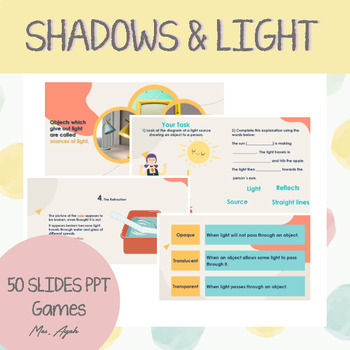 Preview of Shadows and Light