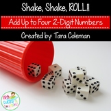 Shake, Shake, Roll (Add Up to Four 2-Digit Numbers)