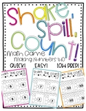 Shake, Spill, and Count: Making Numbers 4-10 Math Game