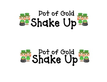 St. Patrick's Day Pot of Gold Shake