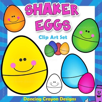 Preview of Shaker Eggs Clip Art | Musical Instruments | Maracas