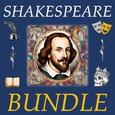Shakespeare Bundle – Play-Based Lessons, Tests, Essays, & 