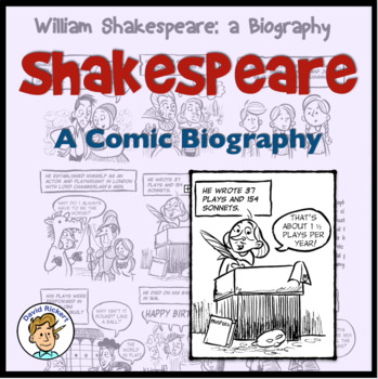 Preview of Shakespeare Biography Comic