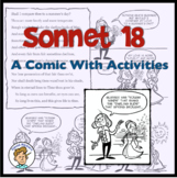 Sonnet 18 Comic with Shakespeare
