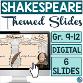 Shakespeare Daily Agenda Template Google Slides (Digital)