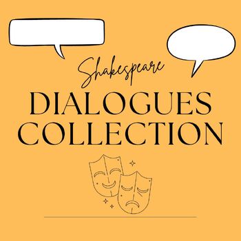Preview of Shakespeare Dialogues Collection -- Ten Scenes for Student-Actors