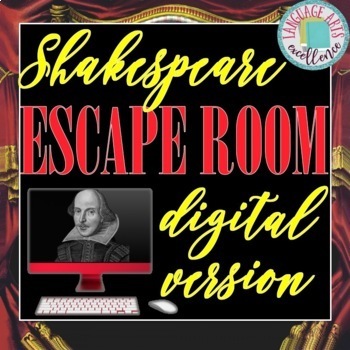 Preview of Shakespeare Digital Escape Room for Distance Learning