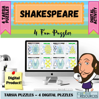 Preview of Shakespeare Digital Tarsia Puzzles