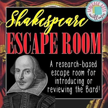 Preview of Shakespeare ESCAPE ROOM