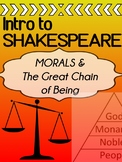 Shakespeare - INTRO - Morality - The Great Chain of Being