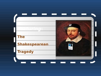 Preview of Shakespeare Interactive PowerPoint for ALL Tragedies 51 Slides