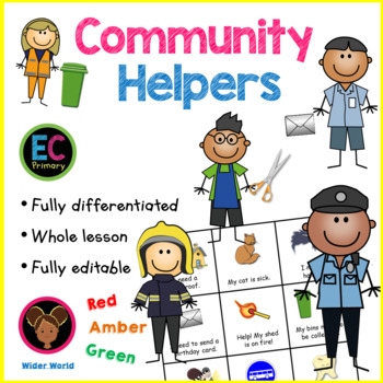 Community helpers by ECPublishing | Teachers Pay Teachers